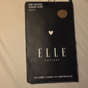 Elle Hosiery Nude Sheer Tights